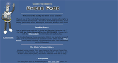 Desktop Screenshot of chess.klanky.com